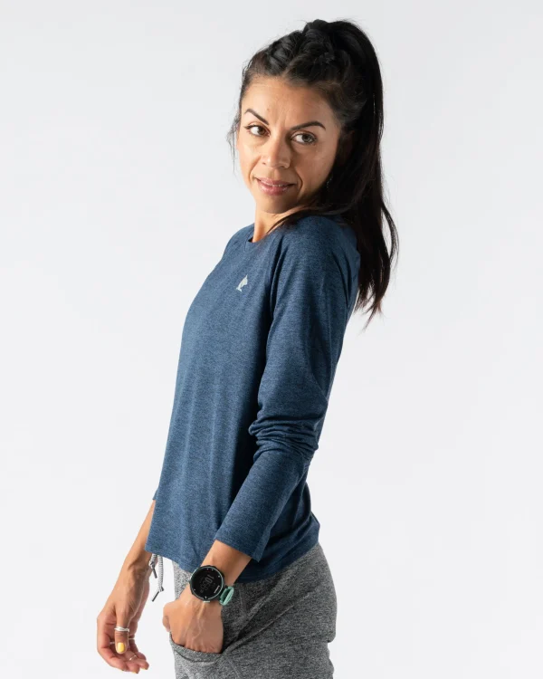 EZ Tee LS Cropped