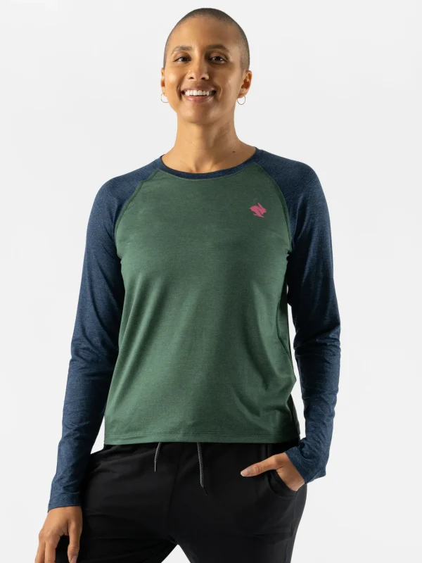 EZ Tee LS Cropped
