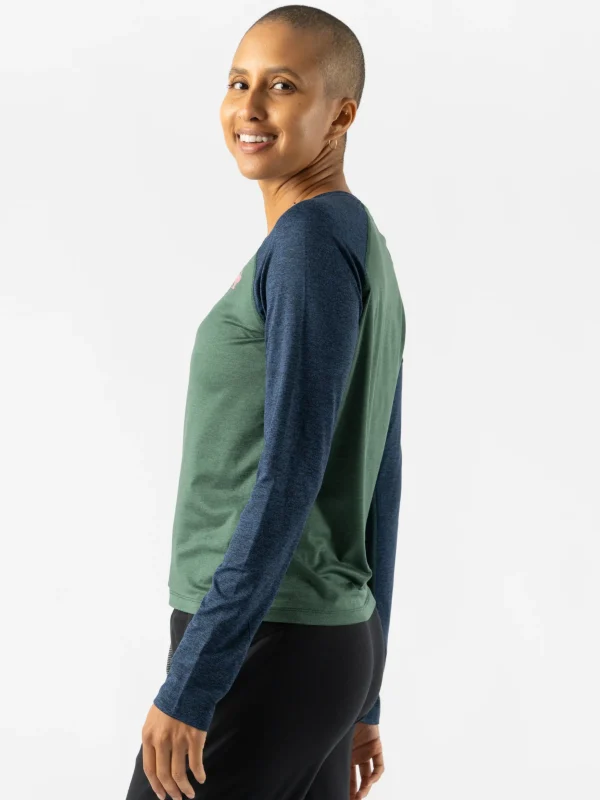 EZ Tee LS Cropped