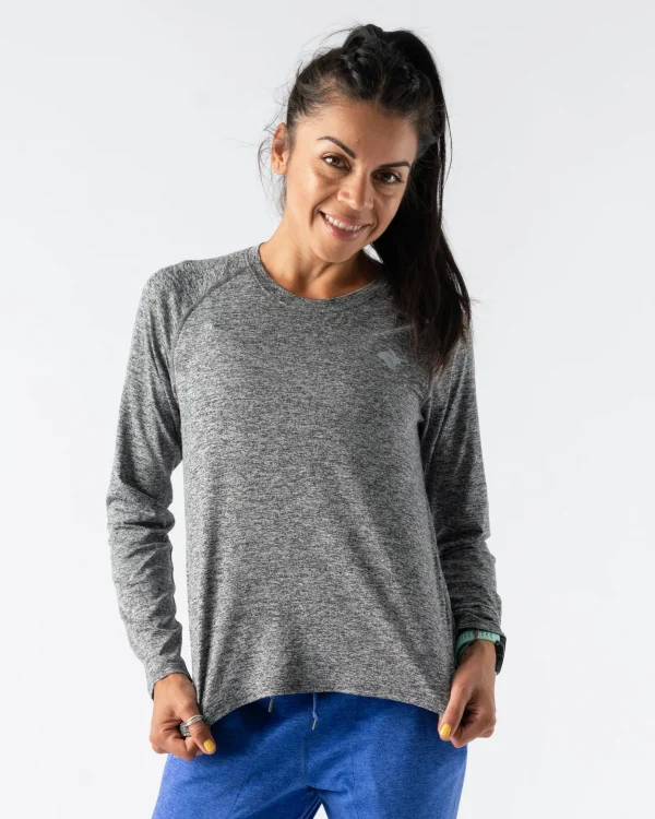 EZ Tee LS Cropped