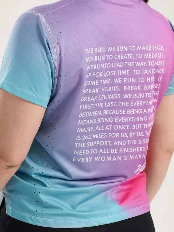 Race Pace Tee SS | Every Woman's Marathon